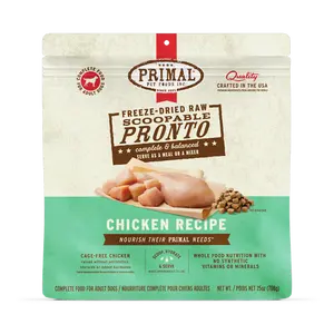 Freeze-Dried Raw Scoopable Pronto Dog Food - Chicken Recipe
