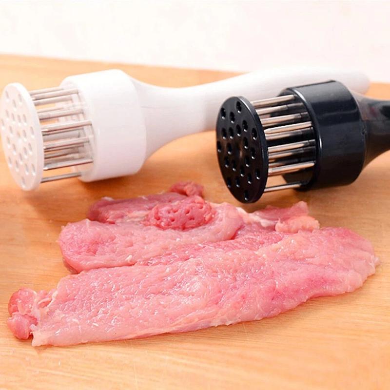 1/2/3 PCS Meat tenderizer, manual steak tool with stainless steel needle for loose meat cooking, suitable for steak, chicken, pork, veal