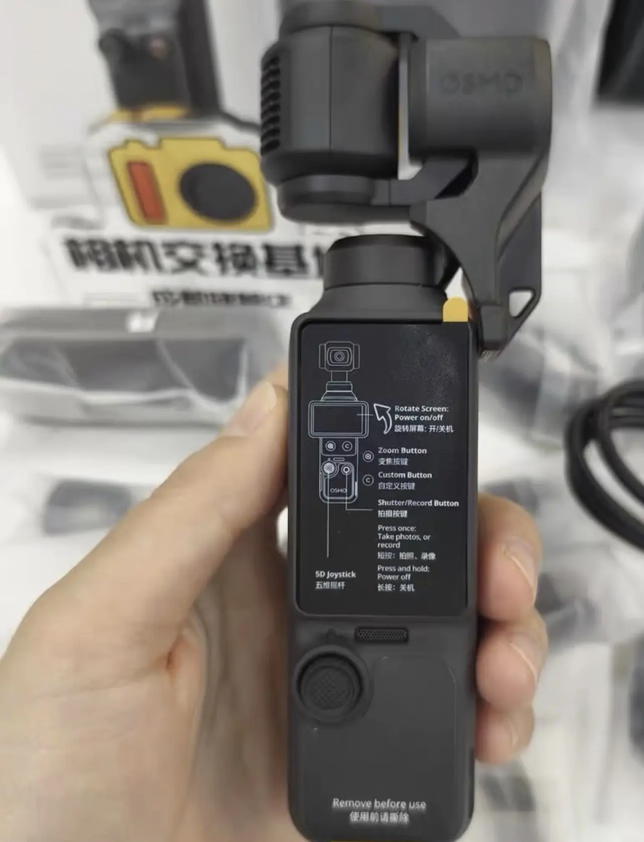 Brand new dji osmo pocket 4 creator combo in box with complete accessories and warranty