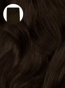 Dark Brown (2A) Seamless Clip-Ins