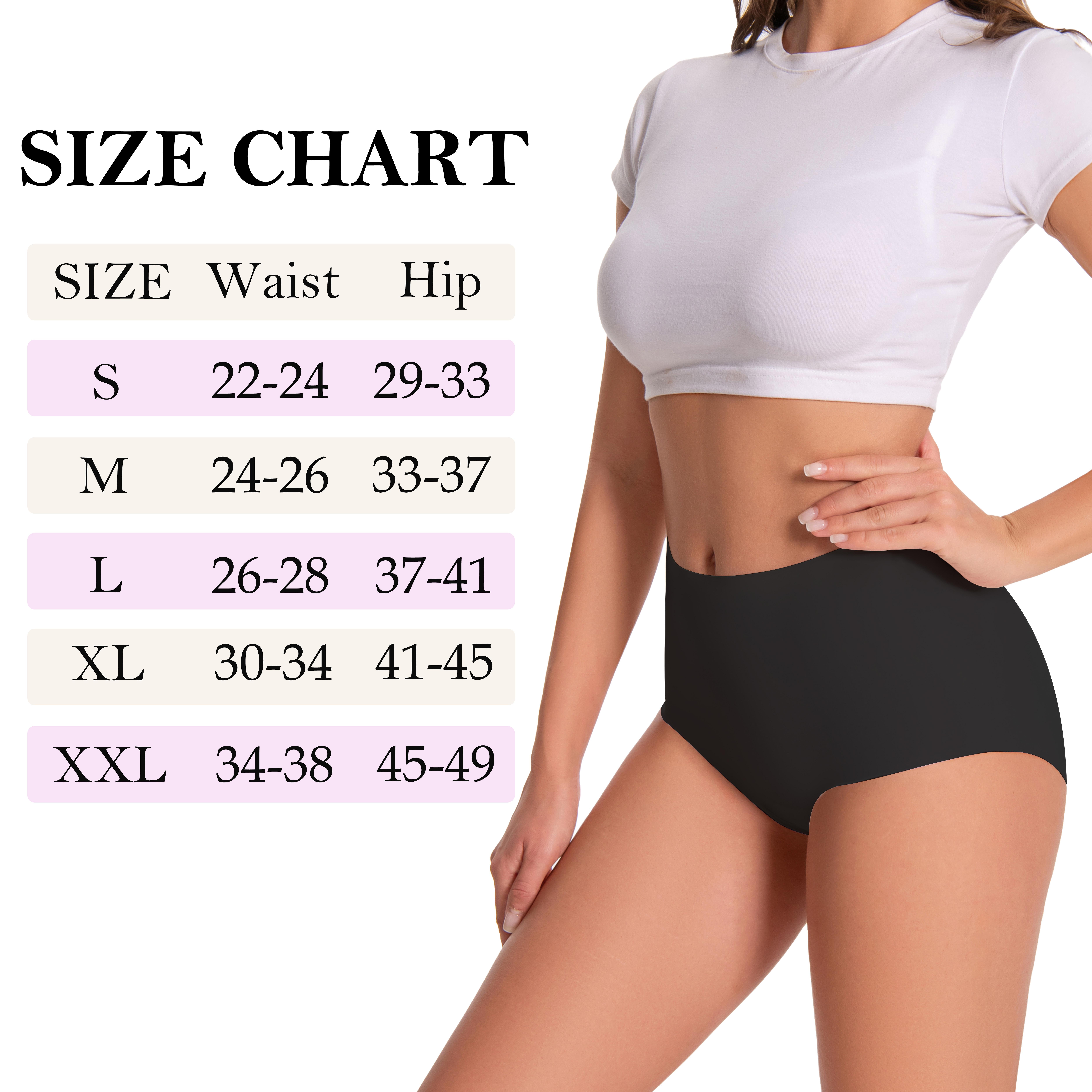 Nowazton Women's Antibacterial  Seamless Panties, High Waisted No Show Breathable Full Coverage Briefs, Ultra Comfy Daily Wear