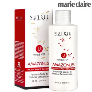 Amazonliss﻿ ﻿Keratin Unique Step 2.02 Fl.oz Conditioner Haircare Shampoo Blonde Frizz Glossy Smoothing Restore Repair Keratin