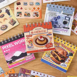 45Pcs Japanese Sticker Book DIY Journal Scrapbooking Decor Material Stickers Aesthetic Kawaii Stationery Gift