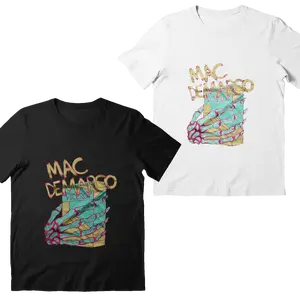 Mac Demarco Unisex T-Shirt - Five Easy Hot Dogs Album T-Shirt - Heavy Cotton Fabric, Gift For Fan Menswear Top