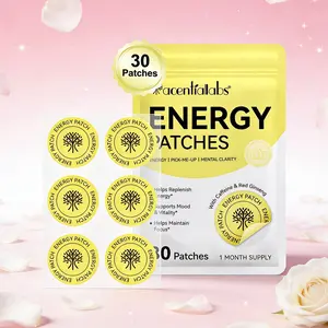 30P Acentiallabs Energy Patch, Long-Lasting Energy Boost, Comprehensive Energy Support, Skin Absorption Nutrients, Biodegradable Surface Materials