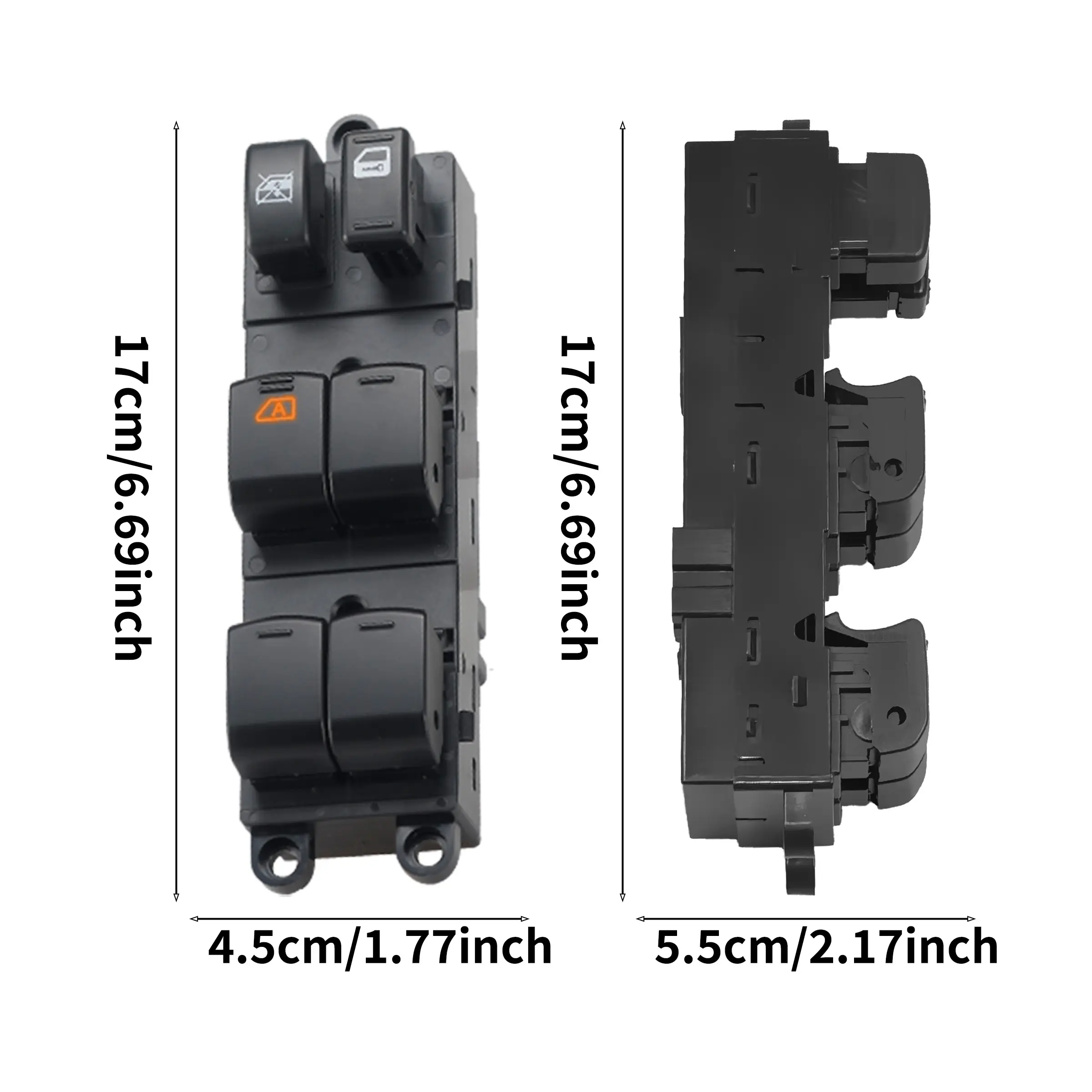 Nissan Sentra & Pathfinder Window Switch Assembly, Fits Models 2006-2012, Replacement Parts, Durable Automotive Car Accessories, Vehicle, OE:25401-9W100