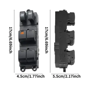 Nissan Tiida C11 Sc11 C11z Glass Lift Switch Assembly, Window Control Unit, Replacement Car Parts, High Performance Auto Accessories,OE:25401-ED500,25401ED500
