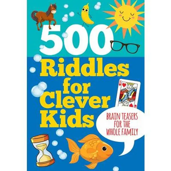 USED-500 Riddles for Clever Kids: Brain Teasers for the Whole Family by Peter Pauper Press (Hardcover)