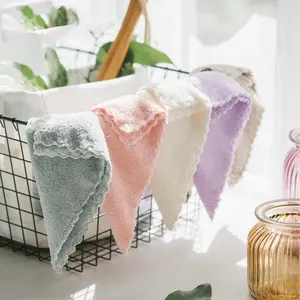 Microfiber multipurpose hand towel for clean