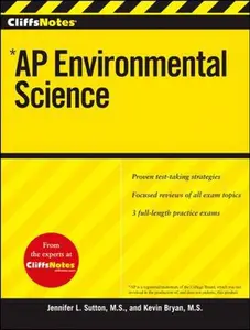 USED-CliffsNotes AP Environmental Science by Sutton, Jennifer (Paperback)