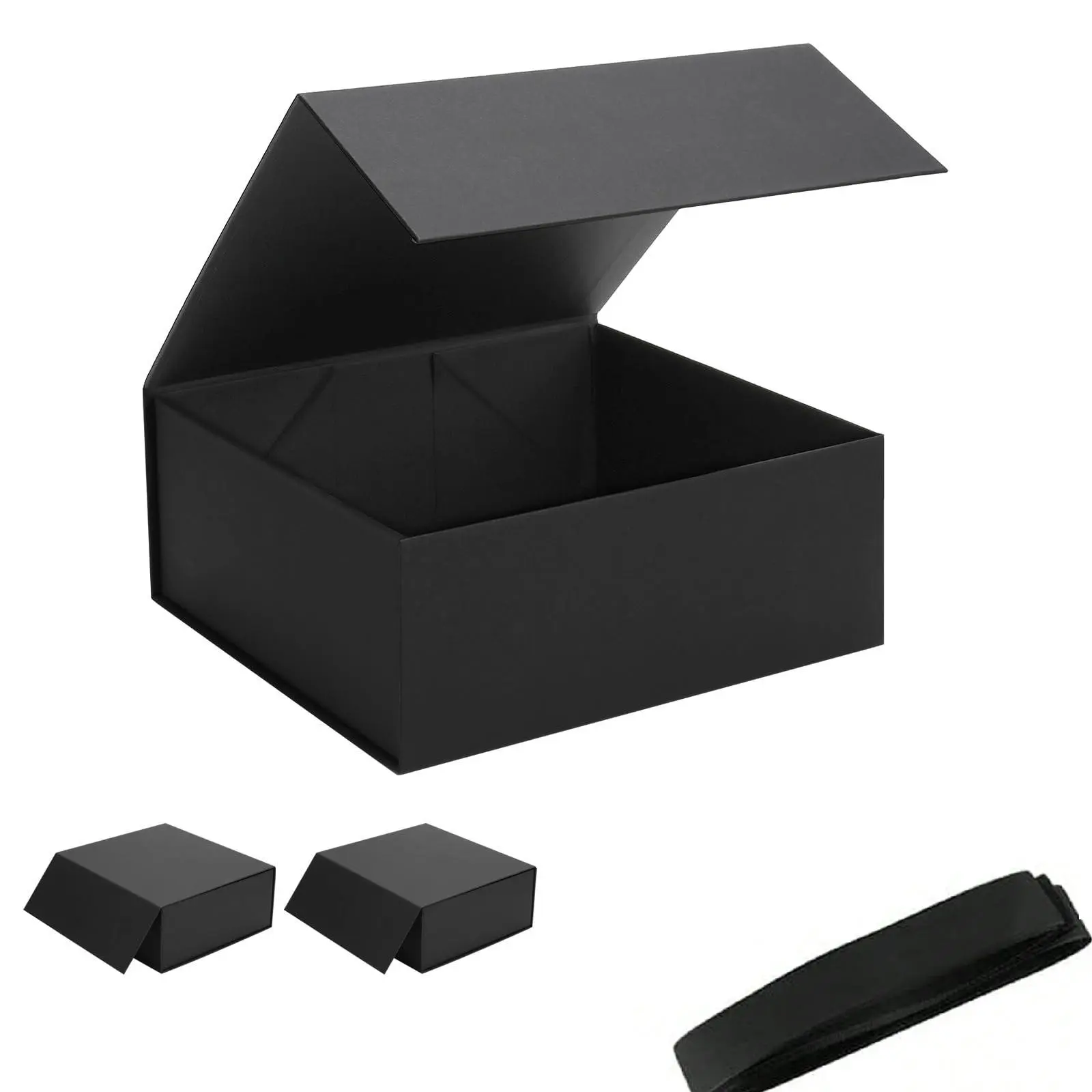 Luxury Gift Boxes Set of 3 with Magnetic Closure, Ribbon Packaging for Proposal, Mother's Day, Wedding, Christmas, Halloween, Birthday Gifts, Elegant Gift Box Design