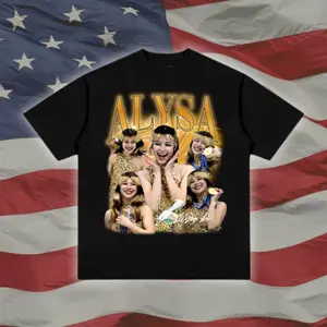 AlysaL Fan Shirt USA Figure Skating Shirt, Olympic Ice Skater Collage Graphic Shirt, Patriotic Red White Blue Sports Gift for Skating Fans