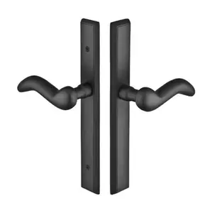 Emtek 1655CRRH Multi Point C6 , Dummy Pair , Rectangular Style , 1-1/2" x 11" , Cimarron Lever , RH