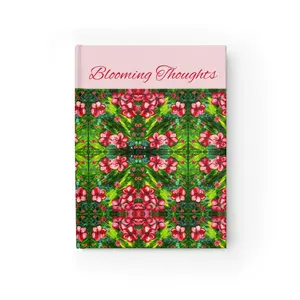 Blooming Thoughts Journal - Ruled Line jjknotebook