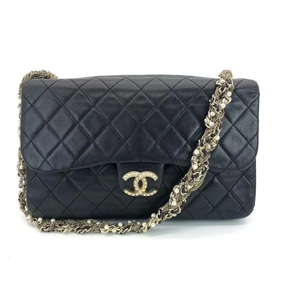 Pre-owned CHANEL leather Shoulder Bags Shoulder Bag