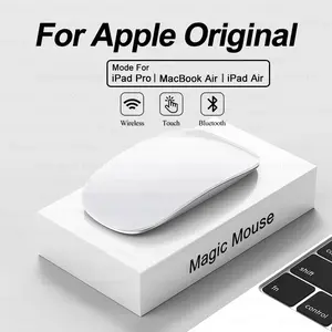 For APPLE Original Multi-Touch Surface Magic Mouse For Macbook Pro Air Mini Laptop Tablet PC iPad Bluetooth 5.0 Wireless Mouse