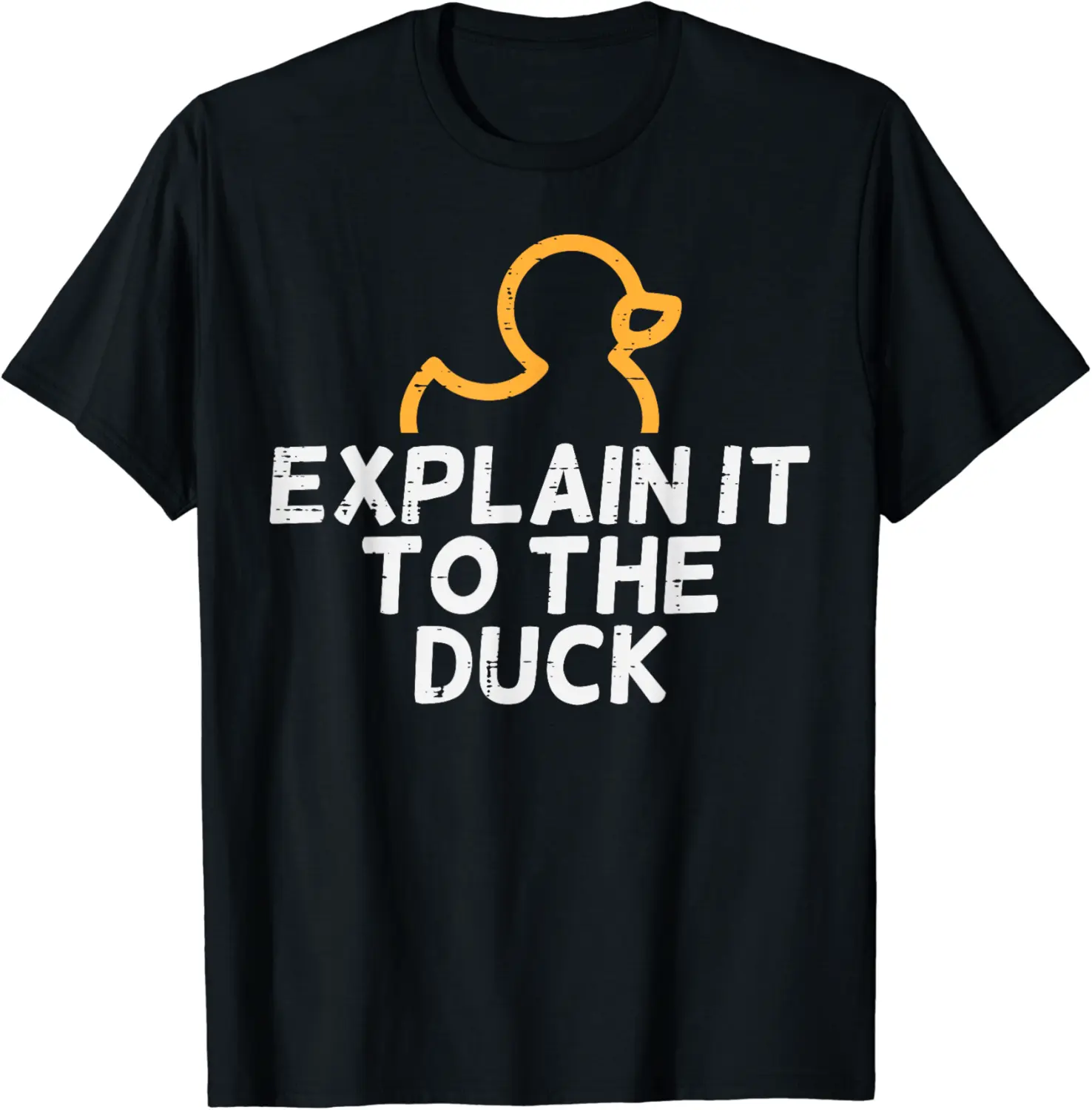 Programmer Explain To The Duck IT Debugging Coding Women Men T-Shirt - Tatyanata Shop 93B0CYHJG6KR