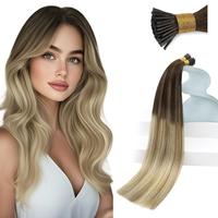 #4-14-60 Dark Brown Roots to Blonde