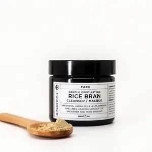 The GingerChi Gentle exfoliating Rice Bran Cleanser/ Masque.