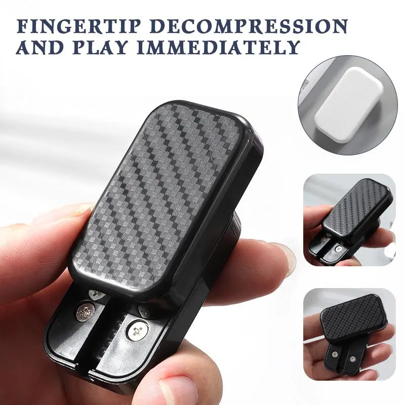 Fidget Slider Fingertip Top, A Stress Tool To Relieve Anxiety of Autism, ADHD, Obsessive-compulsive Disorder, Flip Fidget Toys for Adults, EDC Fidget Slider, Stress Relief Fingertoy, Stress Relief Fidgeting, Stress Relief Gadgets