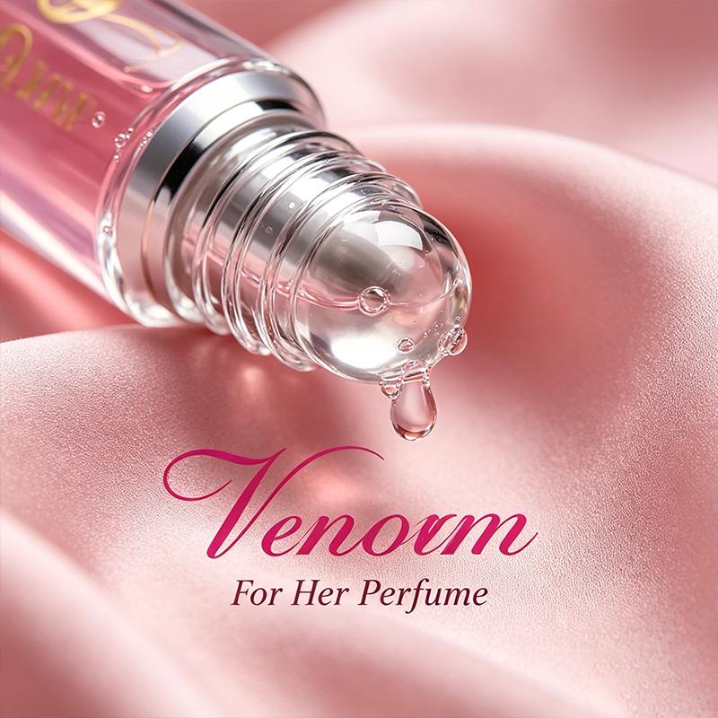 3-Piece Pheromone Perfume Set, Venom Fragrance for Women, Aphrodite Pheromone Perfume, Pheromone Oil for Women to Attract Men, Roll-On Pheromone Oil, Women's Pheromone Perfume