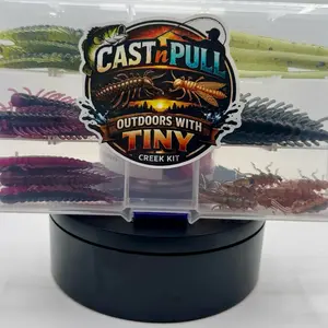 Cast'n Pull Outdoors with Tiny Creek Kit - Fishing Lure Set for Enhanced Catching