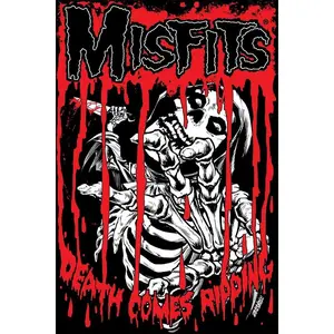 Misfits Vintage Music Concert Reprint Poster - 18" x 24"