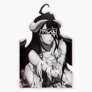 Overlord Albedo Waifu Sticker Vinyl Waterproof Sticker Decal Car Laptop Wall Window Bumper Sticker