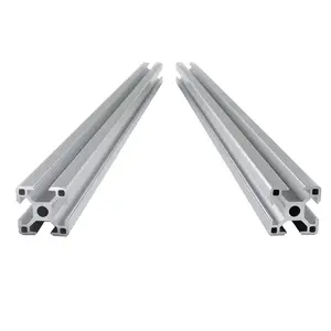 2PCS 3030 Aluminum Profile T-Slot Width 8mm European Standard Anodized Aluminum Profile Linear Rail for CNC Workbench and 3D Printer