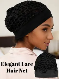 Soft Breathable Plain Zodiac Mesh Cap, Ventilated Hat, Sleep Cap, Wig Net Cap, Beauty Hair Care, Daily Sleeping Headwear, Sleeping Bonnet