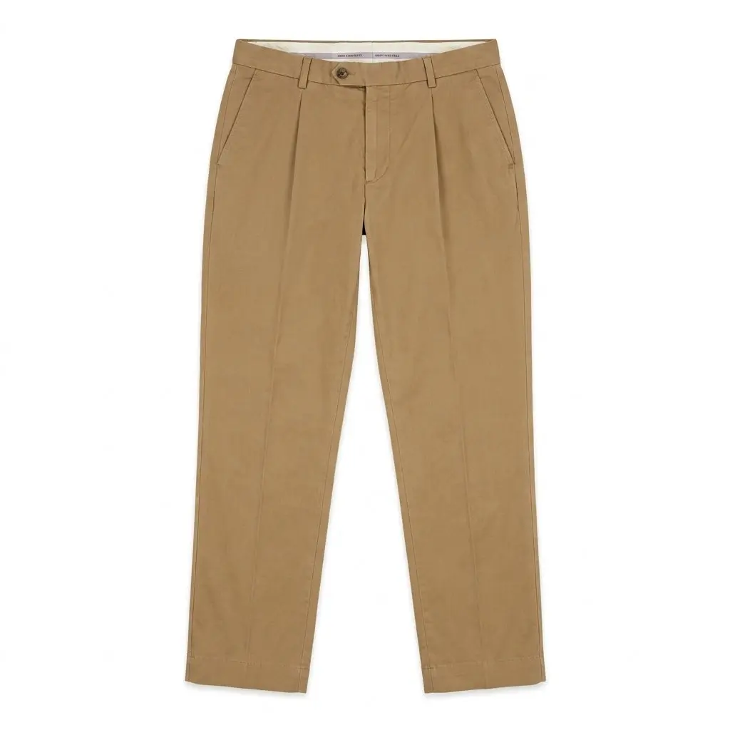 BOSS Hugo Boss Men's Khaki Tan Chino Pants (32x30)