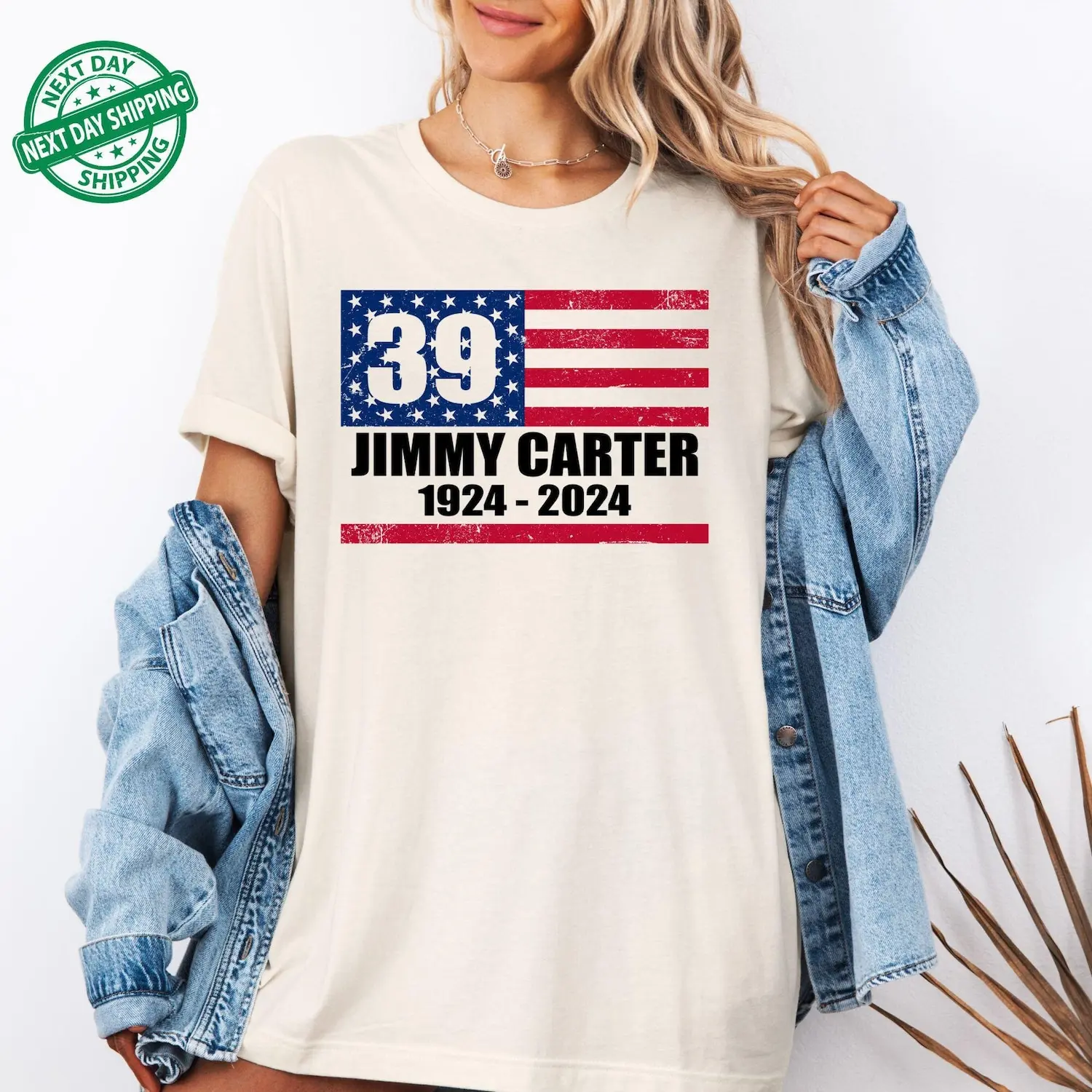 Jimmy Carter Tribute T-Shirt, Great American T-Shirt, President Carter Unisex Tee UKGCVM