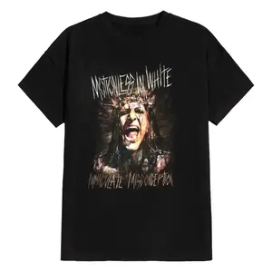 Signed Motionless In White Unisex T-Shirt HQ171014