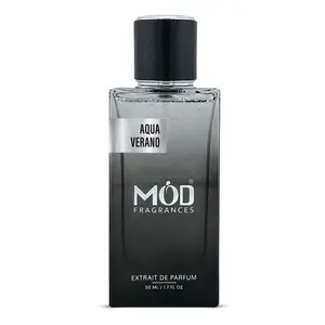 MOD FRAGRANCES Aqua Verano Fresh Unisex Extrait De Parfum - Long Lasting Tropical Scent for Men & Women - 50 ML