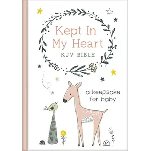 Kept in My Heart KJV Bible Pink Edition Personalized Reading Material