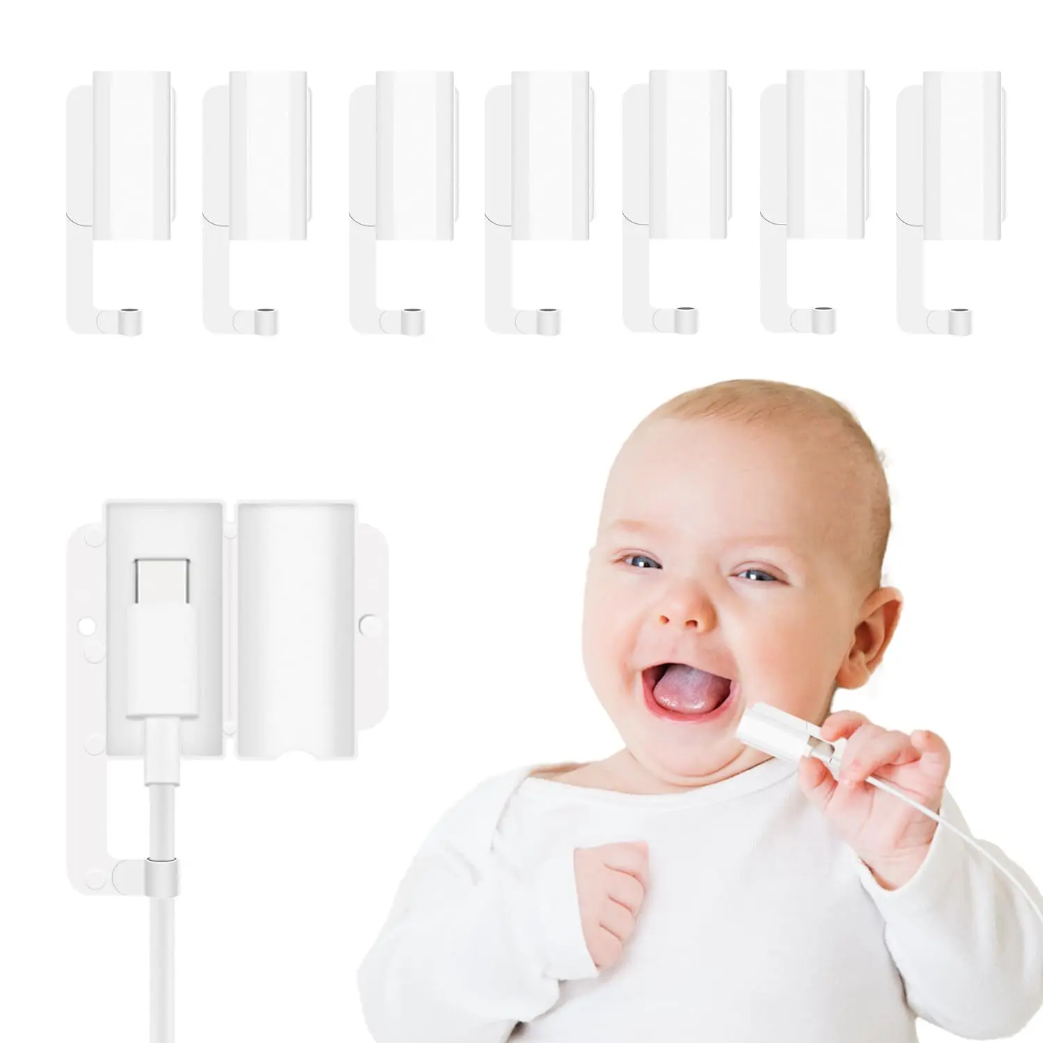 Child-Safe USB Cord Protector