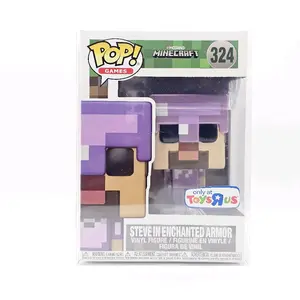 Funko Pop! Games - Steve in Enchanted Armor #324 ToysRUs Exclusive Minecraft Vinyl Figure