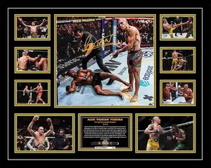 Alex "The Poatan" Pereira UFC Signed Limited Edition POSTER PRINT UNFRAMED Memorabilia