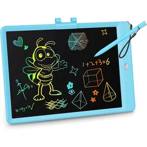 F-ELT04  LCD Writing Tablet, Valentines Day Gifts for Kids,10 Inch Colorful Toddler Doodle Board Drawing Tablet, Erasable Reusable Electronic Drawing Pads, Educational and Learning Toys for Kids
