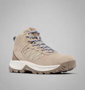 Women’s Suede Mid Hiking Boots – Lightweight, Non-Slip Outdoor Shoes
