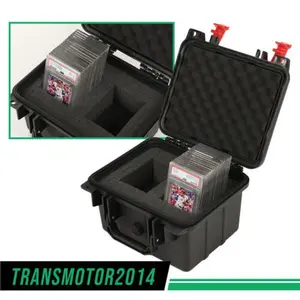 CROSSDESIGN Graded Card Case Storage Box Travel Cards Waterproof Case Slab Holder &Protector