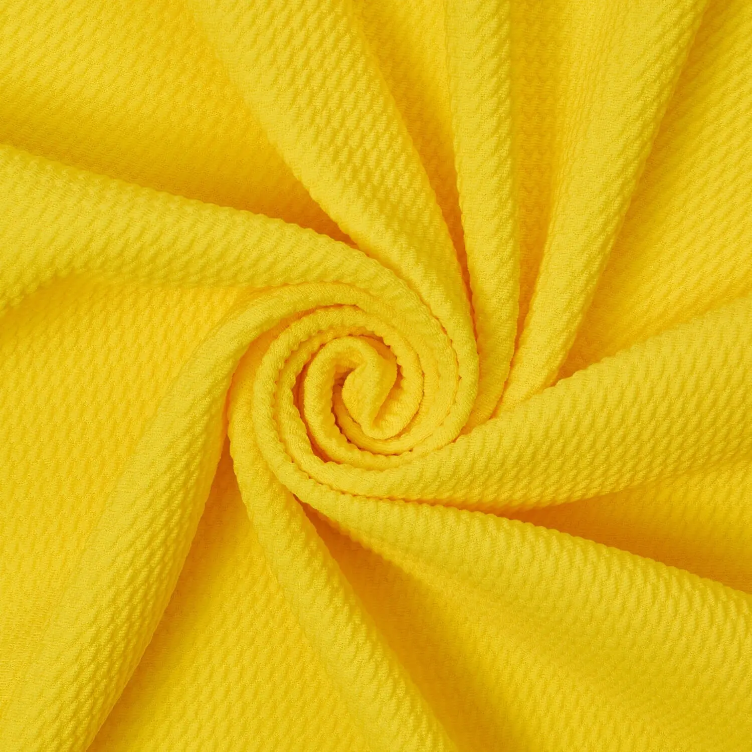Sunny Yellow Stretch Fabric Premium Quality 59–60 Inch Wide