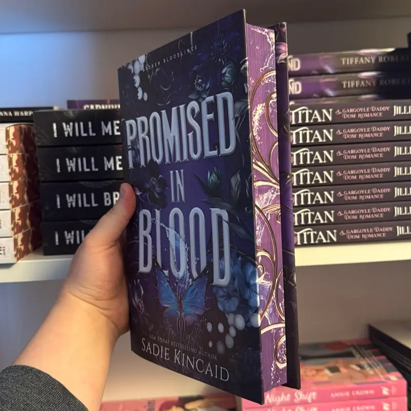 Promised in Blood by Sadie Kincaid (special editio