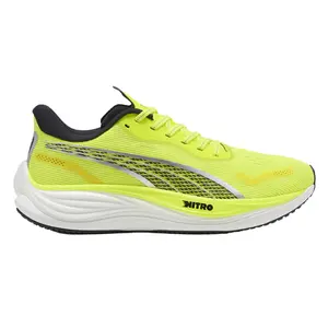 PUMA Mens Velocity Nitro 3 Running Sneakers Shoes - Yellow