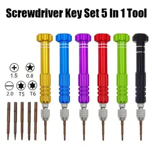 Multifunctional Small Screwdriver Kit Repair Tool for Eyeglass, Sunglasses, Electronics, Cellphone, Jewelry and More, Precision Screwdriver
