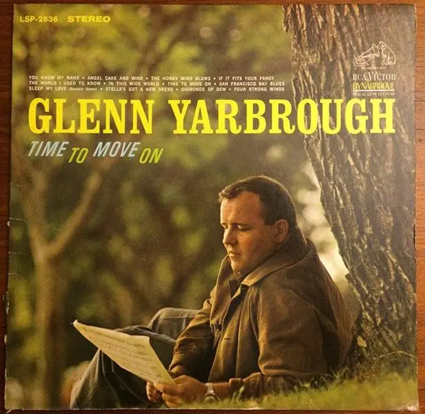 Glenn Yarbrough - Time To Move On (1964, RCA Victor) Vinyl Record VG+/VG+