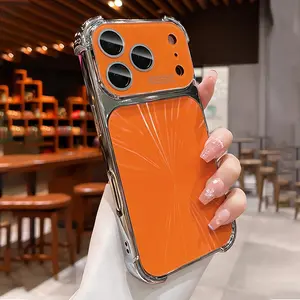 Anti-Drop Laser Electroplated Aurora CD Texture Protective Phone Case for iPhone 17 16 15 14 13 12 11 Pro Max Plus Air, Lens Protection, Large Window, Accessories, Cover