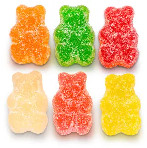 Sour Gummy Bears - Soft, Squishy, Sour, Fruity Candy