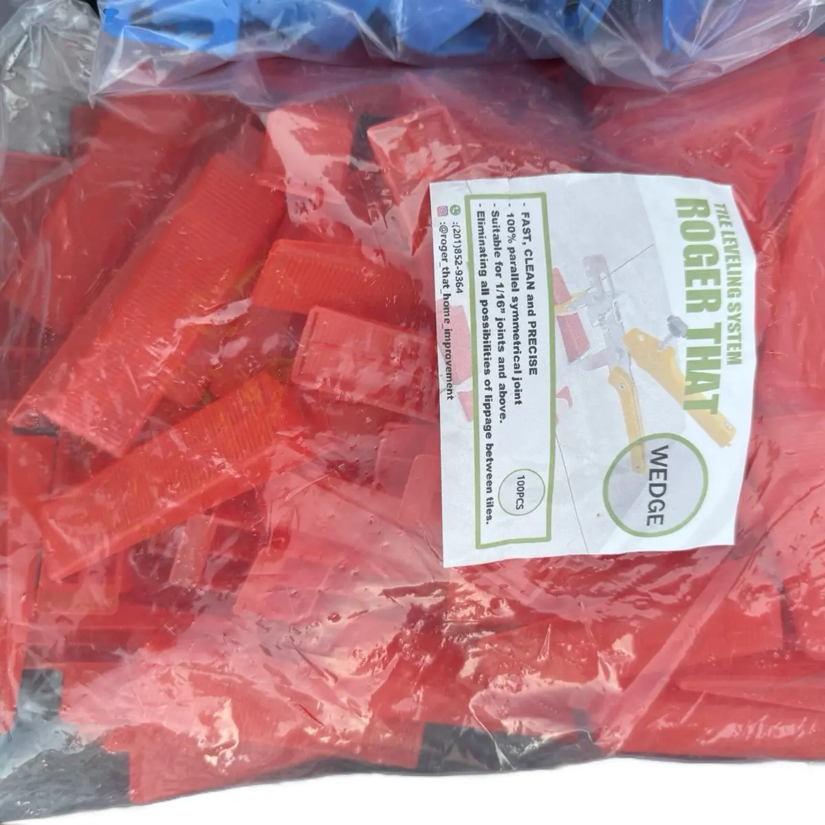 Roger That Tile Leveling System “WEDGES” Roger That Tile Leveling System “WEDGES”