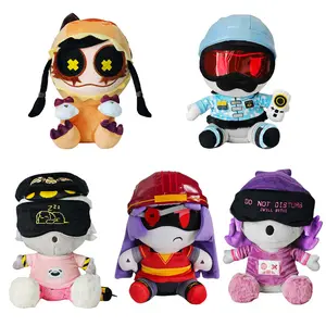 Inorganic Girl Series Winter Plush Lazy Inorganic Doll Cute Dinosaur Inorganic Plush Toy